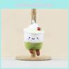 Cup Milk Tea Backpack Decor Stuffed Toy Pp Cotton Short Plush Keychain For Kids