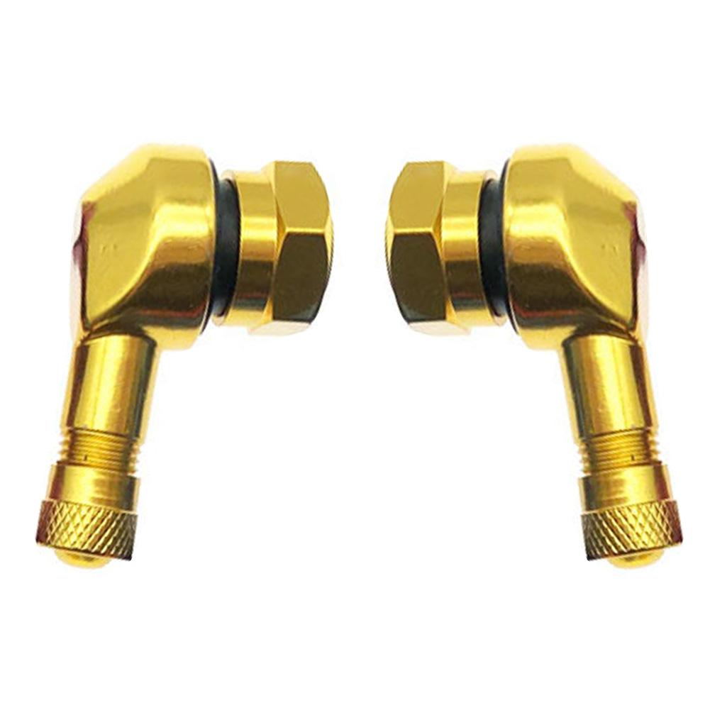 1 Pair Universal Motorcycle Wheel Tire Valves Stem Cap Air Tire Cover 90 Degree 17mm CNC Aluminum Tubeless Valve Stems 7 Color