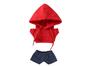 AXLUCE Plush Clothes - Plush Toy - Clothes - 20cm Hoodie - Denim Pants - Doll (Red, 20cm)