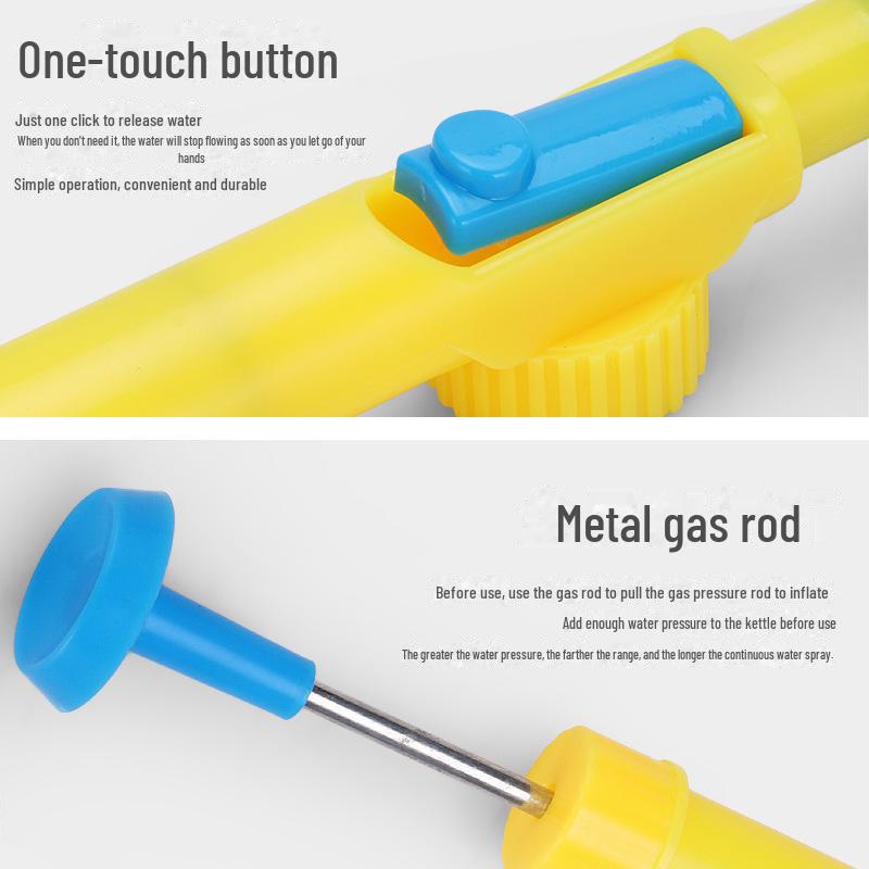 Многоцелевой распылитель высокого давления: для полива, мытья автомобиля и т. д., легко крепится к бутылкам с напитками.