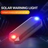 BLALION-Car Solar LED Warning Light, Night Ride for Electric Vehicle To Motorcycle, Bicycle Rear Light, Anti-Rear Strobe