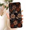 Для Huawei P Smart 2021 Чехол PPA-LX1 PPA-LX2 Роскошный Мягкий Силиконовый Чехол с Рисунком Цветов Для Huawei Y7a PPA-LX3 Enjoy 20 SE Fundas