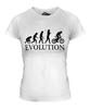 Mountain Bike Evolution Of Ladies Unisex T-Shirt Tee Shirt Top