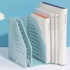 File Organizer Retractable File Holder Creative Foldable Desktop Bookend Bookshelf Adjustable File Storage Rack Office Supply