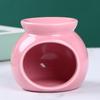 Porcelain Aroma Burner Incense Censer Mini Candle Holder Scented Wax Melt Burner for Kitchen Patio Tabletop Porch Bathroom