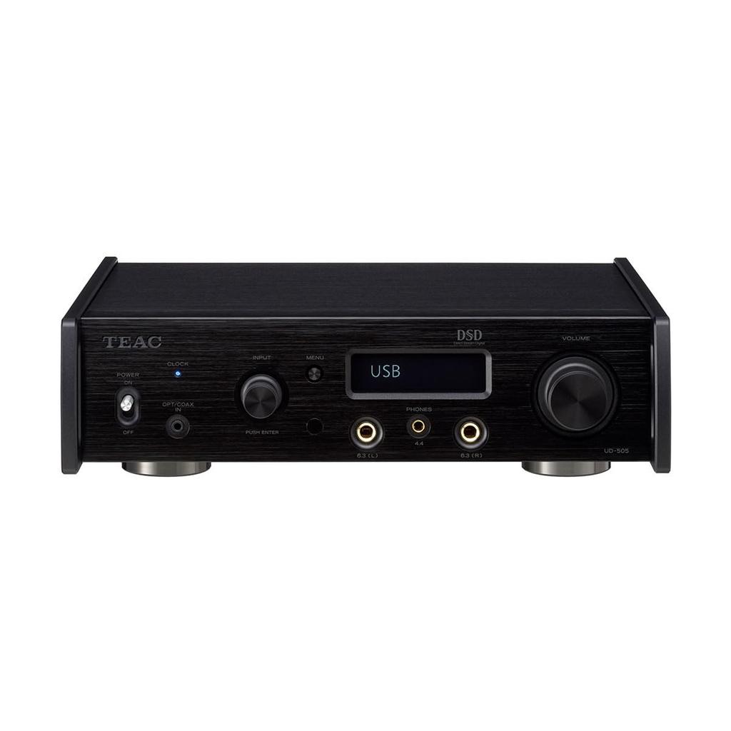 TEAC черный USB усилитель маленький UD-505-X/B ЦАП/Компактные наушники/Bluetooth/MQA/Высокое разрешение/ПК/Смартфон/Оптический вход/Сбалансированный/4,4 мм/pentaconn
