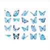 40PCS Colorful Butterfly Scrapbook Sticker Waterproof PVC Stationery Sticker INS Style Vintage Mobile Sticker