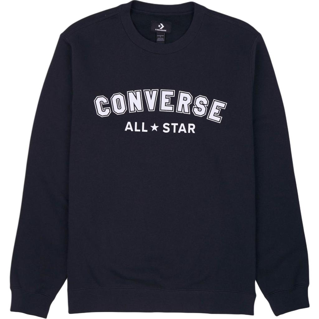 Converse Go To All Star Sweatshirt Unisex Black 10025422-A01