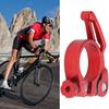 31,8 мм хомут для подседельного штыря велосипеда из алюминиевого сплава, быстросъемный, для горного шоссейного велосипеда, красный