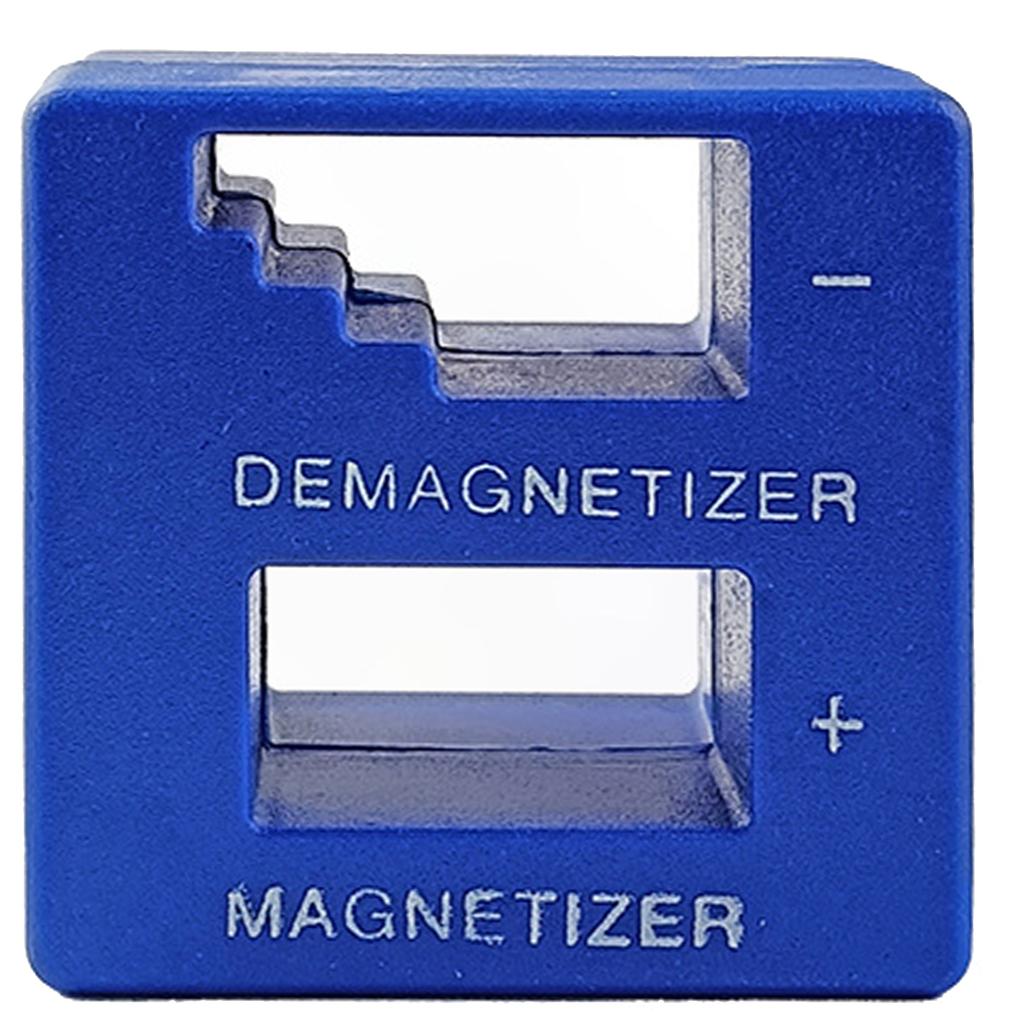 Demagnetizer and Magnetizer for Screwdrivers Tips Bits Small Tool Large Screws Drills Sockets Nuts Bolts Nails Tools
