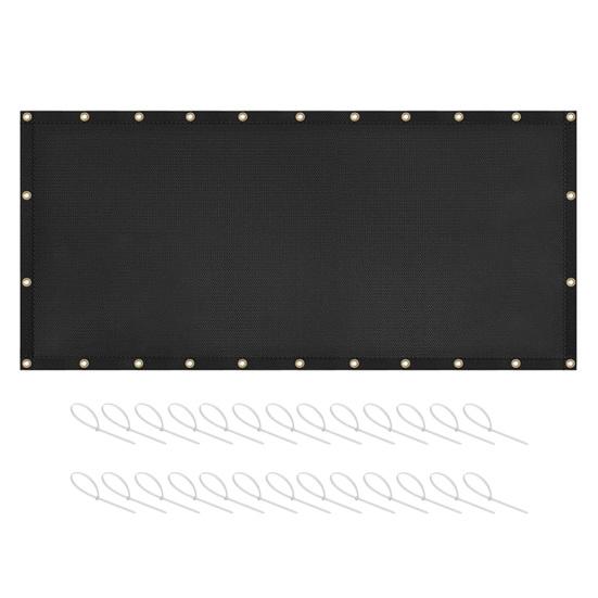 Heat Shield for Grill Fireproof Heat Insulation Cover BBQ Grill Mat Oil-proof Grill Wall Protector Fiberglass Balcony Privacy Screen Grill Pad