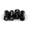 AAAIM1 4Pcs 3D Metal Alloy Car Wheel Tire Valve Stem Caps Cover Waterproof decoration For Tesla Model 3 X S Y 2017-2023 Car Accessories