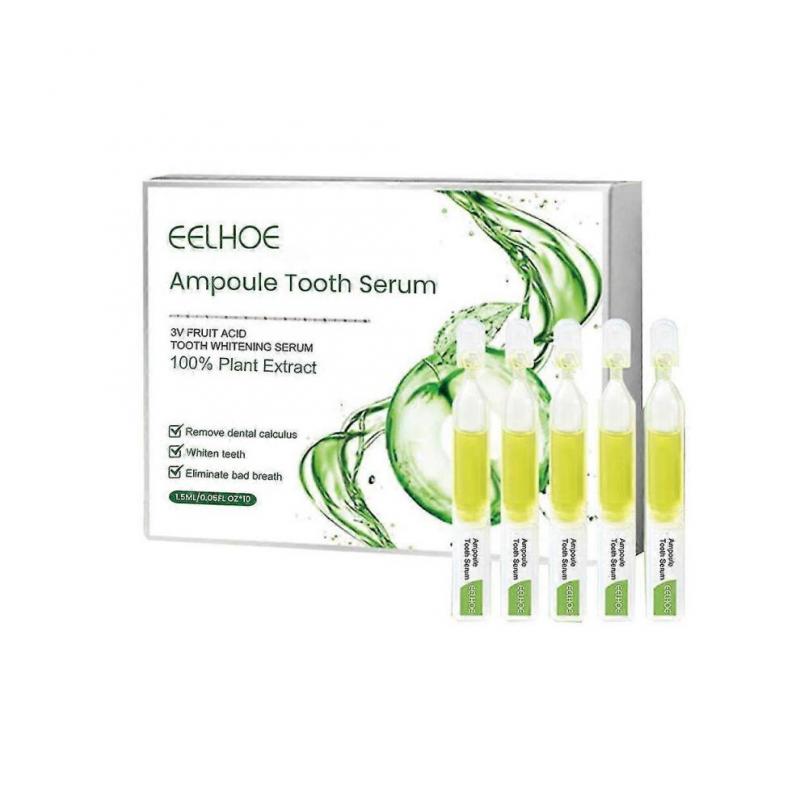 Ampoule Toothpaste,ampoule Tooth Serum, Ampoule Essence Toothpaste,fruit Acid Teeth Whitening Essence (1box/10pcs)