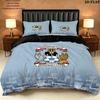 Coventry Citytowel Bedding Quilt Set Quilt Cover Pillowcase Home Decoration Birthday Gift (1 * duvet cover + 2 * pillowcase, without core)