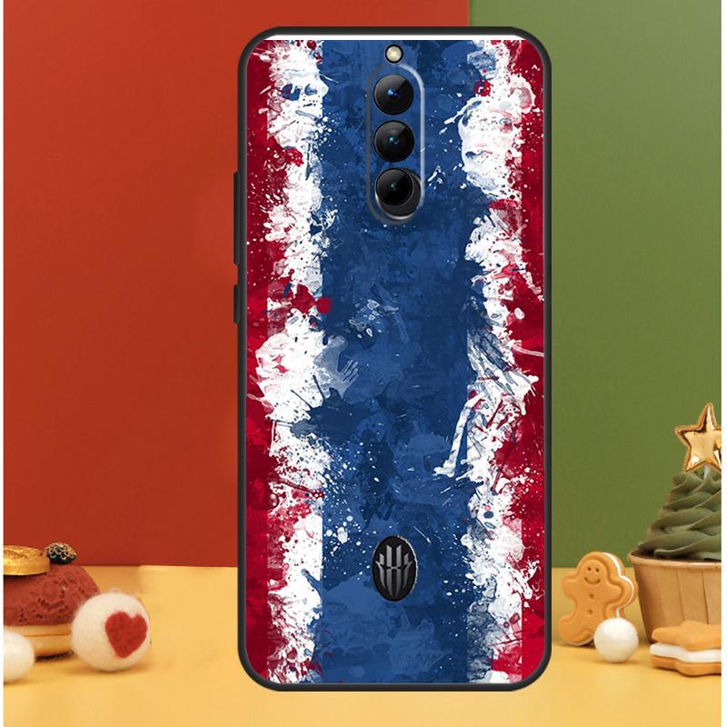 Чехол-карта с флагом Таиланда для ZTE Nubia Red Magic 10 Pro 9 8 8S 9S 10S 11 Pro Plus 6R 6 7 6S 7S Pro 10 Air