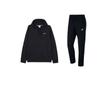 Пуловер с капюшоном Удобные спортивные штаны Повседневный спортивный костюм Унисекс спортивный костюм Черный BV2767-010+-623453-010