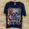 Kiss End Of The Road World Tour Футболка унисекс с коротким рукавом Черная KH7955 Футболка унисекс