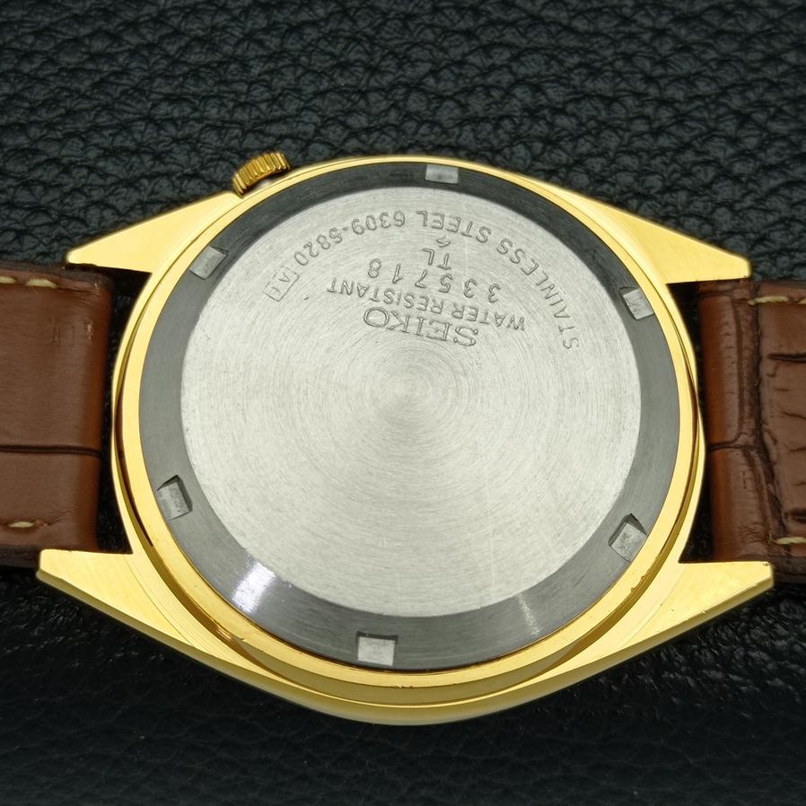 REFURBISHED VINTAGE SEIKO 5 AUTOMATIC 6309A JAPAN MENS RED DIAL WATCH A425910-2 RL620a-a425910