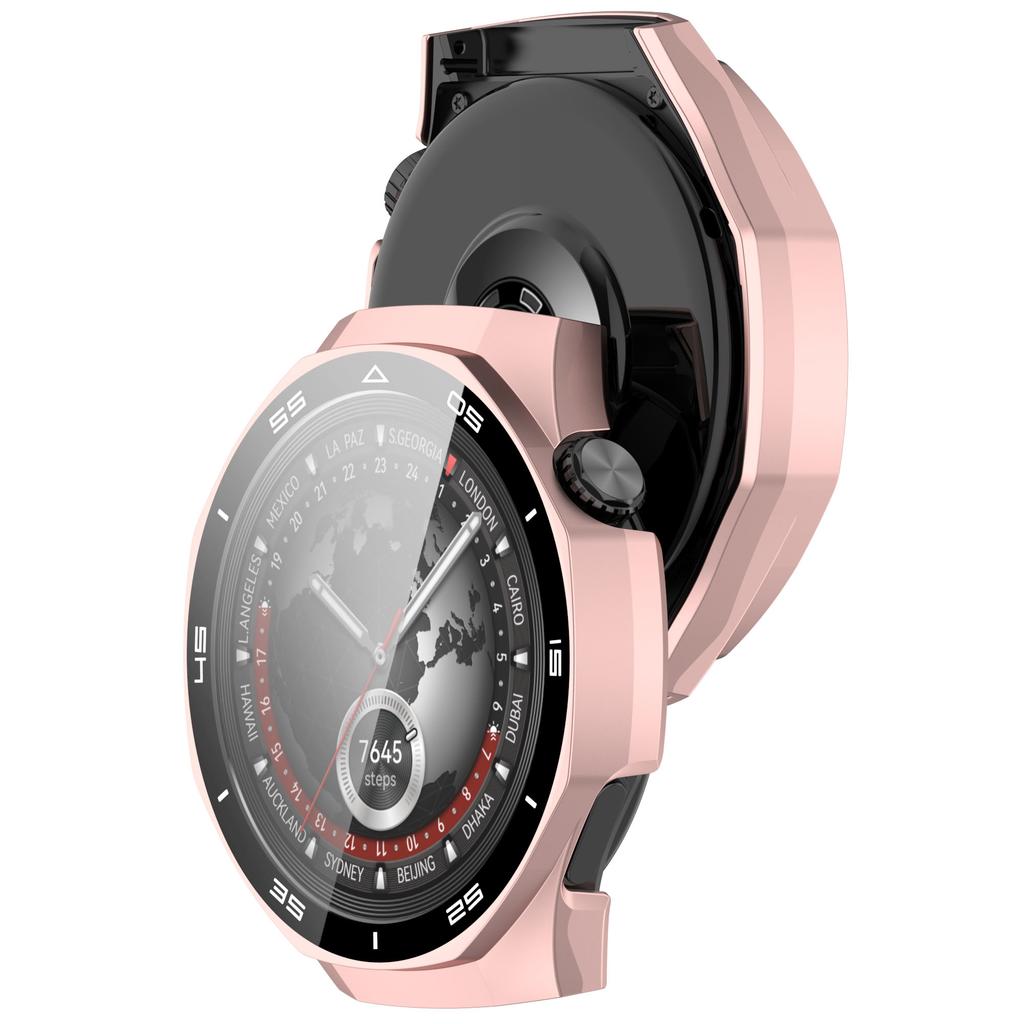 Полный защитный чехол для Huawei Watch GT 5 pro 46 мм, чехол-защитная пленка для экрана GT5 pro 46 мм, крышка, ПК 2в1, корпус+закаленное стекло