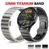 22-миллиметровый титановый ремешок для Huawei Watch GT5 PRO 46 мм GT4/5 46 мм Watch 4 4Pro Замена Мужской Ремешок Для Amazfit Watch GTR 4 3 Balance