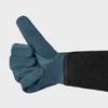 Heat Resistant Gardening Gloves Leather Durable Protective Long Cuffs For Outdoor Work And Home Maintenance