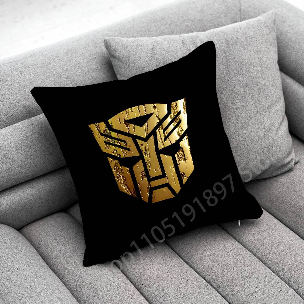 Чехол на декоративную подушку с логотипом T-Transformers для подушек 50x50см 30x30см 55x55см 45x45см 40x40см Квадратный чехол на подушку для кровати