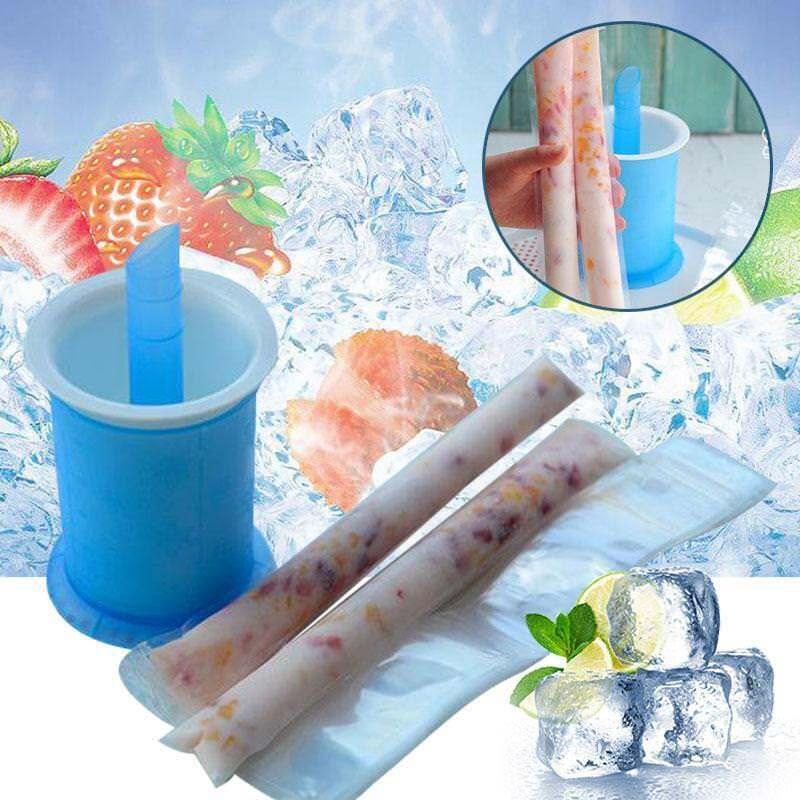 100 шт. DIY Пакеты для эскимо, Формы для мороженого, Одноразовые формы для леденцов, Пакет для заморозки, Кухонный летний незаменимый товар