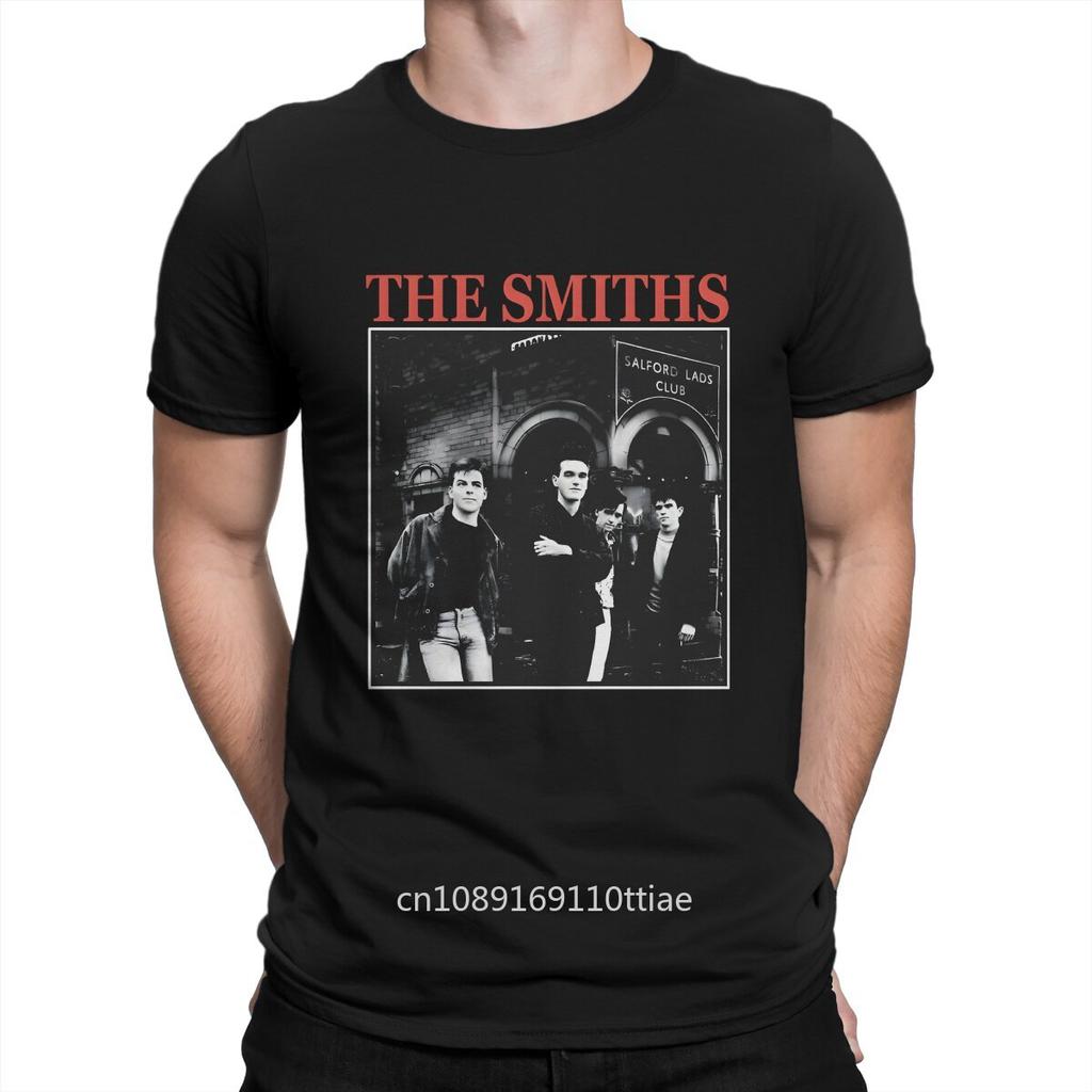 The Smiths Man TShirt British Rock Bands In The 80s Fashion T Shirt Graphic Sweatshirts Hipster Unisex