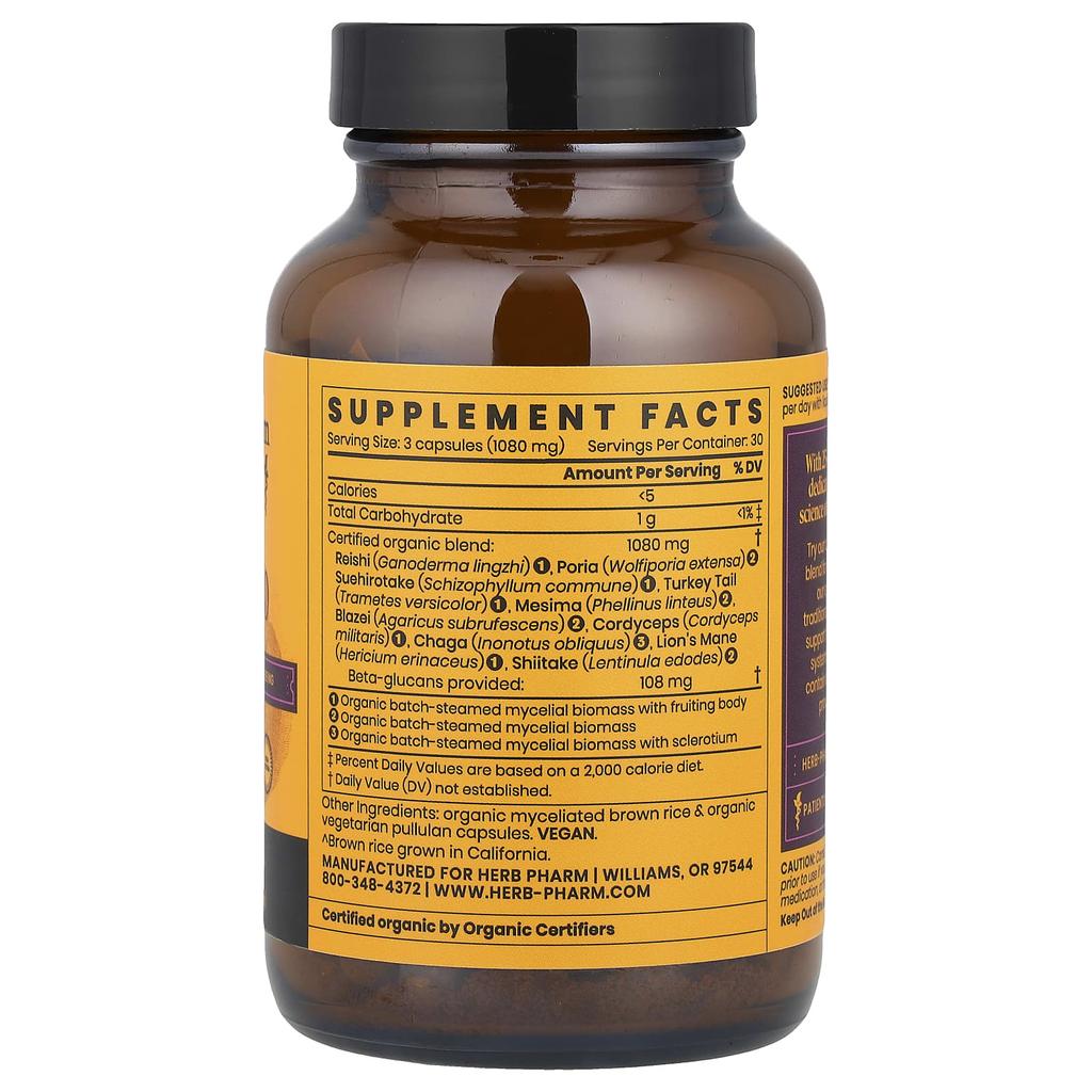 Mushroom Wellness™, Everyday 10, 90 Veggie Caps