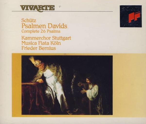 CD HEINRICH SCH?TZ, KAMMERCHOR STUTTGA - Psalmen Davids (Complete 26 Psalms) S2K48042 Sony Classical 1992 Europe Classical Used