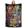 1PC Home Digimon Adventures Blanket Throw Blanket  Novelty Warm Blanket All Season Gift