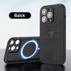 Luxury Business Suede Leather Deer Magnetic for iPhone 16 15 14 13 12 11 Pro Max Plus for Magsafe Shockproof Wireless Charging Cover