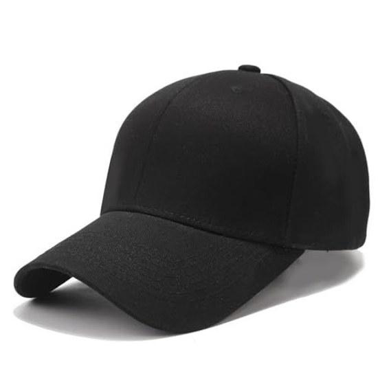 Cap summer 56-60cm golf hat baseball UV cut unisex lightweight breathable quick-dry plain simple stylish adjustable free size running hiking jogging