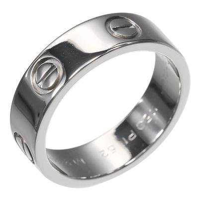 Love Classic Model Ring Pt950Platinum #6.2(US Size) 9.0g Women Used