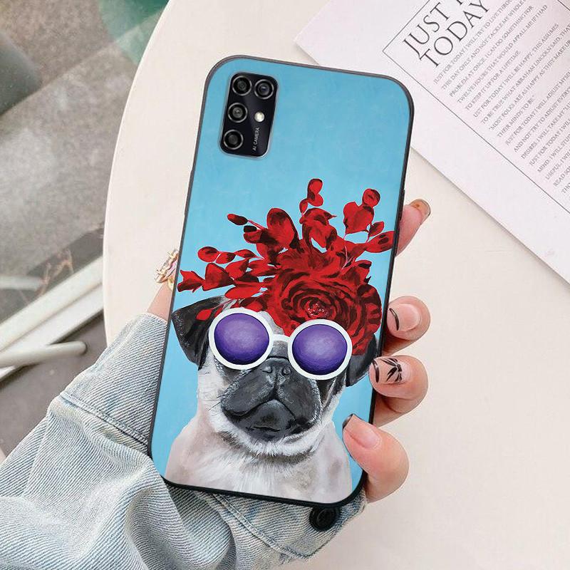 Для ZTE Blade V2020 Умный Чехол 8010 Милый Мультяшный Мягкий Силиконовый Ударопрочный Задний Чехол для Смартфона ZTE blade V2020 Роскошный