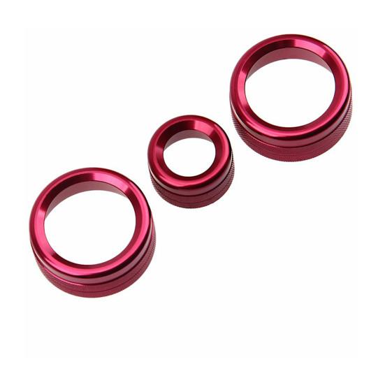 3шт стерео ручка кондиционера декоративный круг в автомобильный декор для BMW 1234 серии