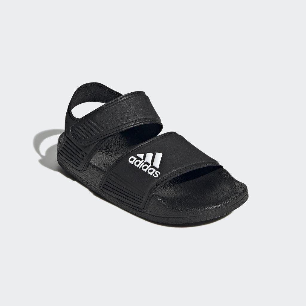 adidas Сандалии Adilette Черный Основной Цвет Белый Облачный (GS)