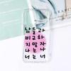 Ins Корея Милый Кот Слова Прозрачный Чехол для Телефона для IPhone 16 15 14 13 12 11 Pro Max XR 8 Plus MINI Y2K Милый Синий Креативный Чехол