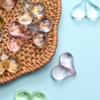 17 мм * 22 мм, 20 шт., «сделай сам», ювелирные изделия в форме сердца, аксессуары, милые серьги, ожерелье для акрила, ручная работа, свободные бусины, разделители, прозрачные