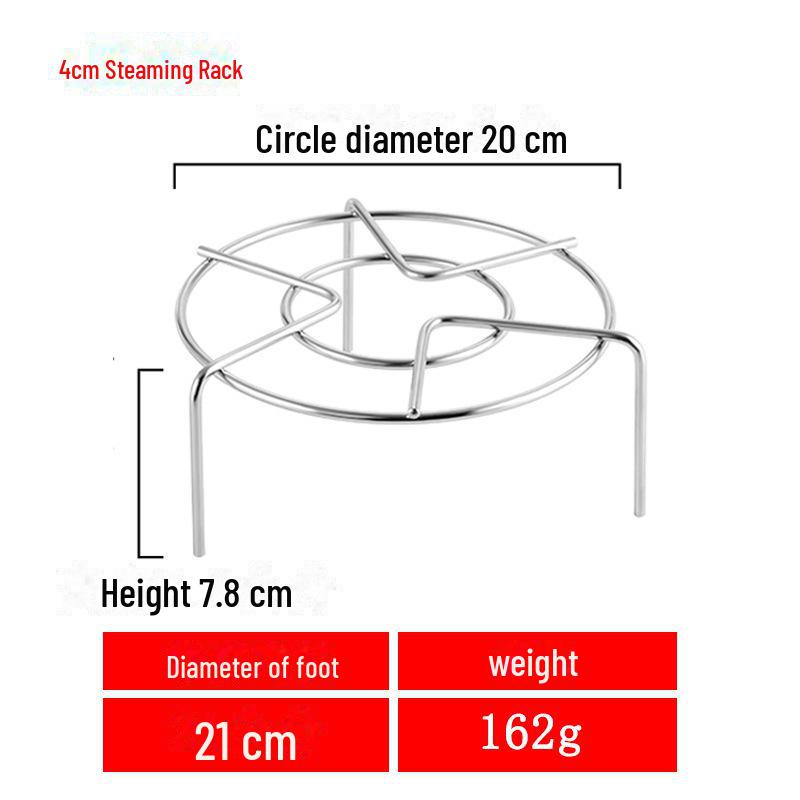 15-25 см нержавеющая сталь антимагнитная подставка для варки овощей на пару