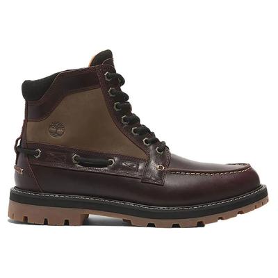 Mid Lace Boot Boots Brown