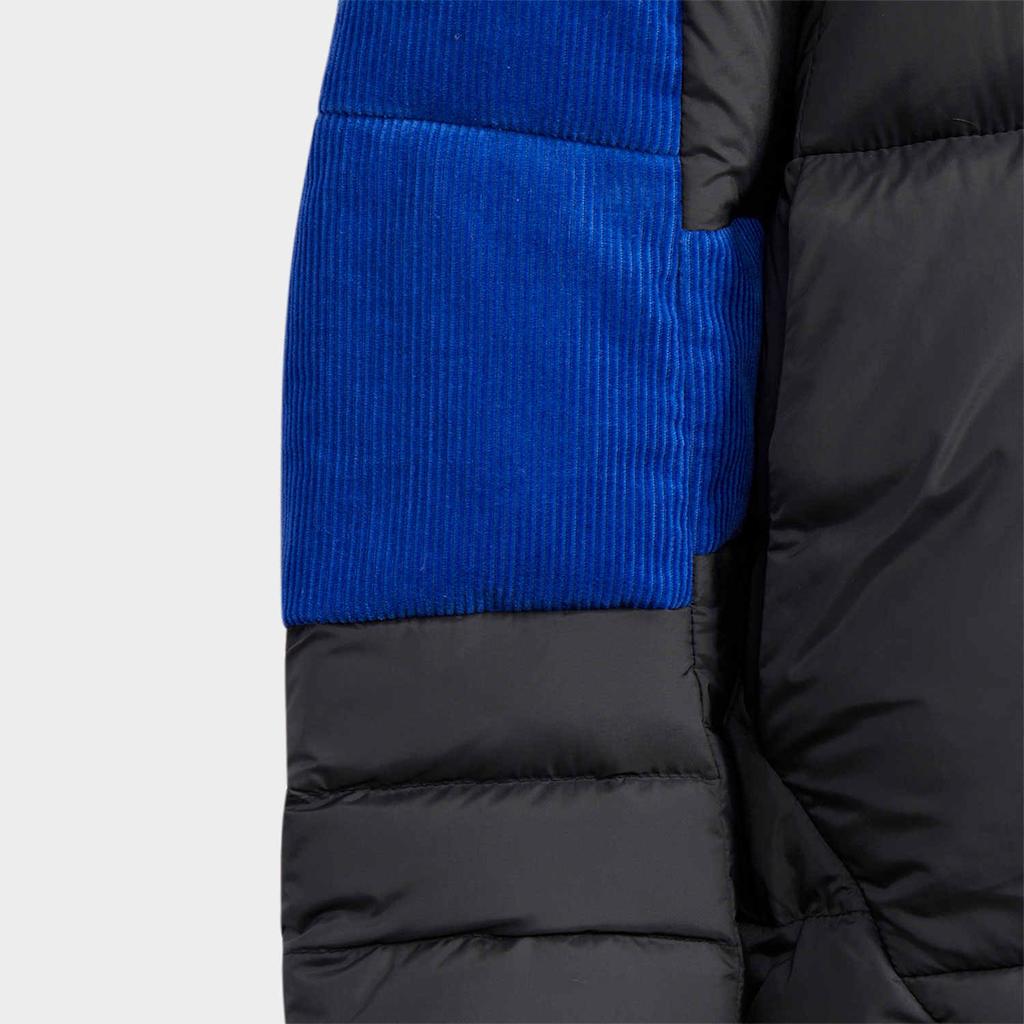 adidas Хлопковая куртка, повседневная теплая куртка с капюшоном для детей, черная HB4074