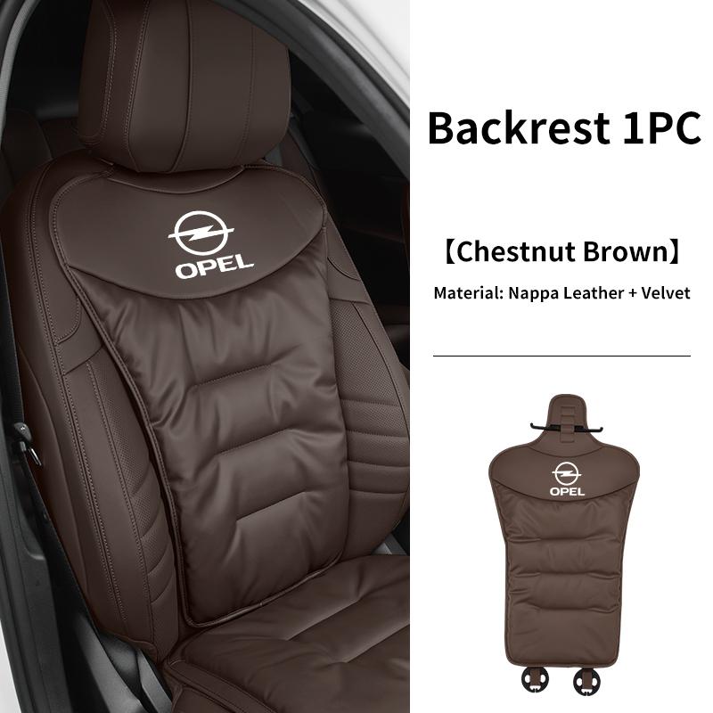 Велюровая подушка на автомобильное сиденье Кожаная спинка Чехол на сиденье Аксессуары Для Opel Corsa Astra Insignia Vectra Zafira Meriva Mokka Grandla