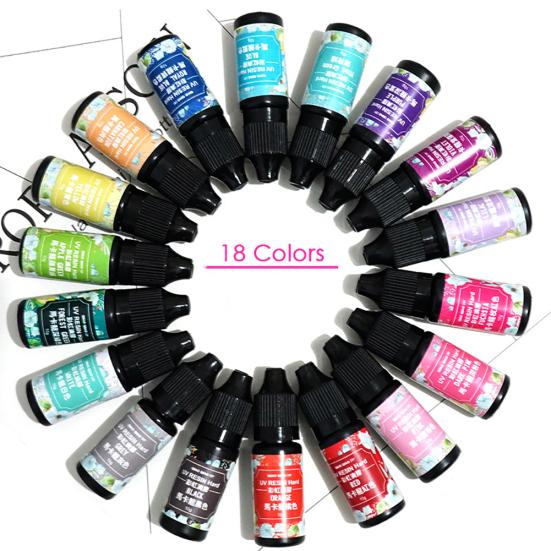 УФ Смола Клей Ультрафиолетового Отверждения Краситель Пигмент DIY Ювелирные Изделия Ремесло Украшение