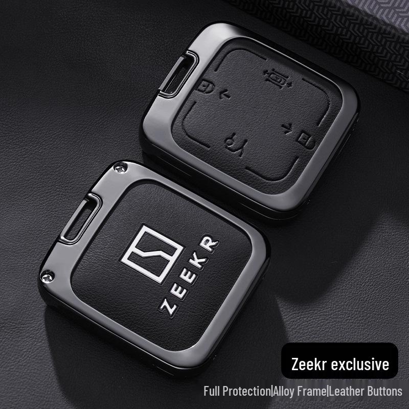 Bluetooth Брелок-Ключница для Zeekr JiKe 007 - Автоаксессуар, Чехол, Пряжка и Мужская Сумка