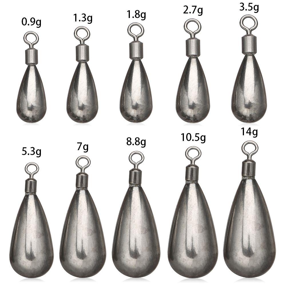 Дополнительный груз Грузила для отрыва и падения Грузила для лески Соединитель для крючка Рыболовное вольфрамовое грузило