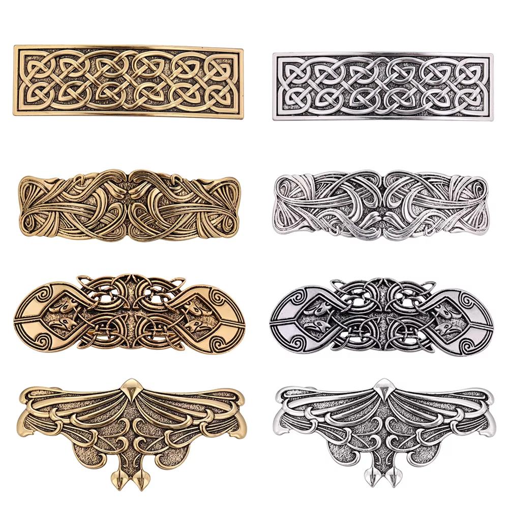 Dawapara Vintage Hairpin Celtics Knot Good Luck Amulet Witch Jewelry Hair Accessories Barrettes for Women Girls