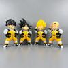 Фигурка Аниме Dragon Ball ПВХ Q-версия Скафандр Гоку Криллин Коллекционная Модель Настольное Украшение Для Фанатов Аниме Модная Игрушка Подарок