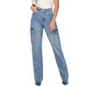 Only Riley Straight Cargo Pim875 High Waist Jeans