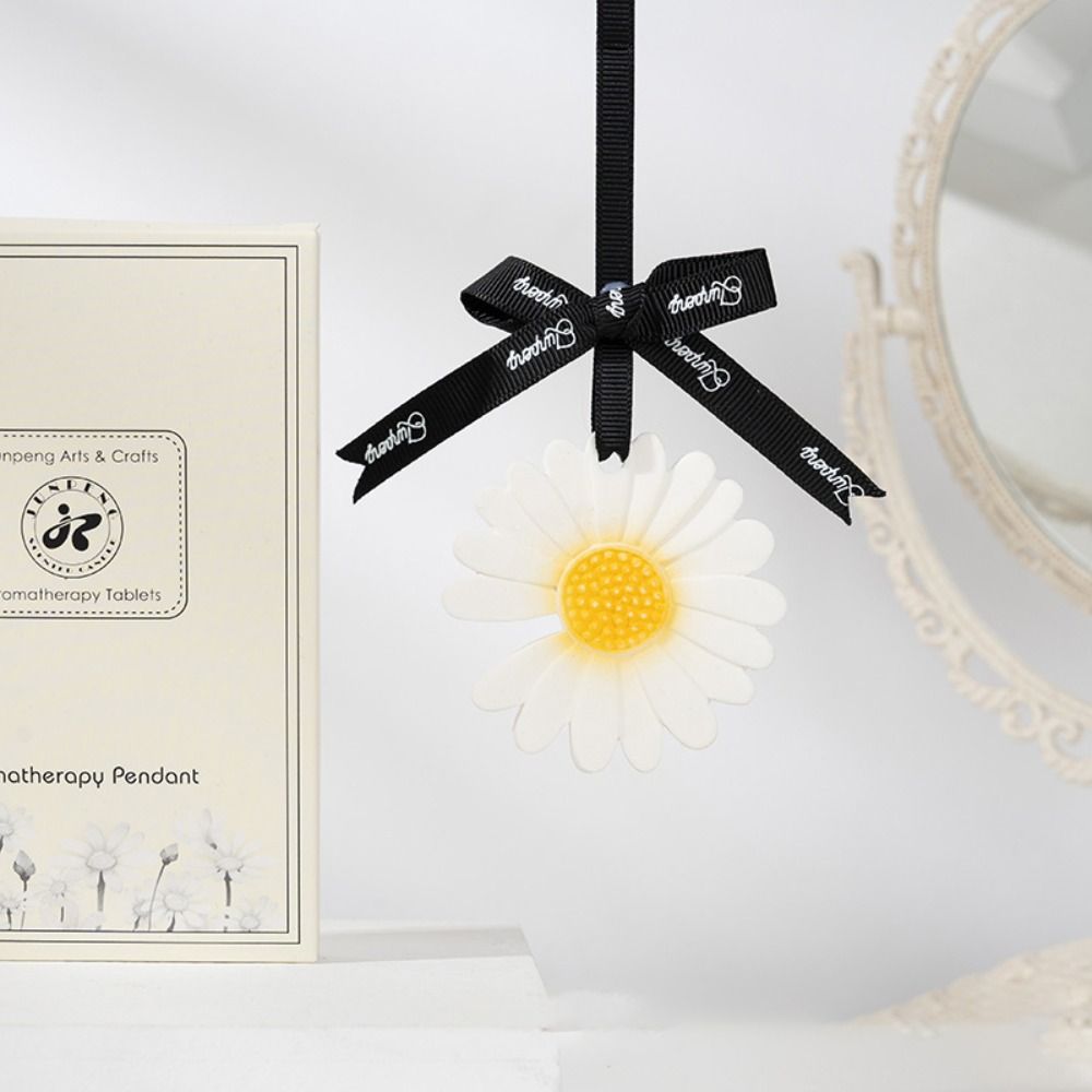 Cherry Blossom Plaster Car Perfume Pendant Gypsum Air Freshener Pendant Aromatherapy Wax Tablets